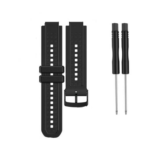 Garmin Strap | Model 3 (Silicone) - Black