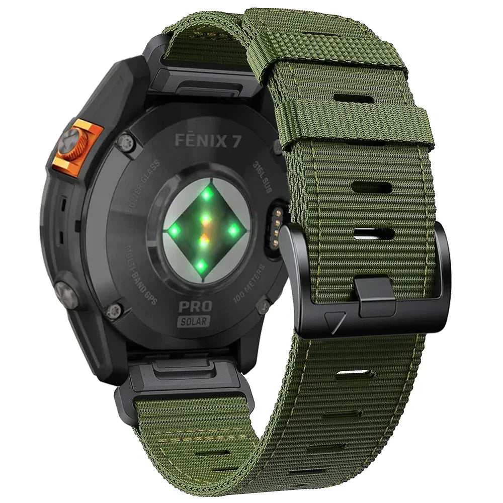 Quick-Fit Strap | 26mm (Military nylon) - 4 colors